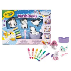 Фигури за оцветяване 4 бр чудати Washimals Crayola бр 1