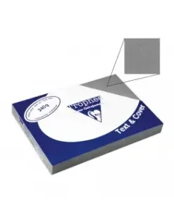 Alternative view of Корици картон кожа т. сиви, А4, 240 г/м2, 100 л., Clairefontaine