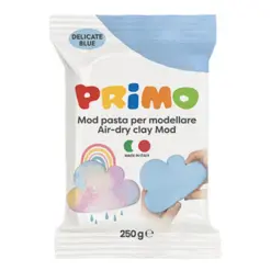 Глина за моделиране пастелно синя 250 г Primo бр 1