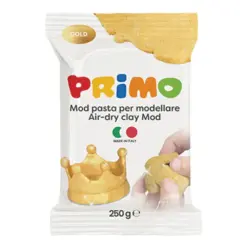 Глина за моделиране глитерно златна 250 г Primo бр 1