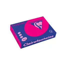 Хартия коп.цв. А4 80 г/м2 Fluo Pink Trophee Clairefontaine каш 2500