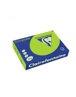 Alternative view of Хартия коп.цв., А4, 80 г/м2, Fluo Green Trophee, Clairefontaine