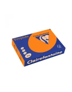 Alternative view of Хартия коп.цв., А4, 80 г/м2, Fluo Orange Trophee, Clairefontaine