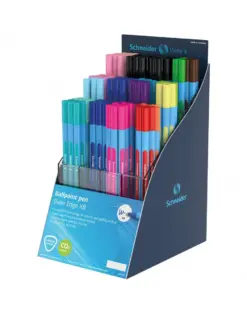 Alternative view of Химикалка Slider Edge Colours/Pastel XB, 19 цв., дисплей, Schneider