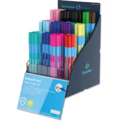Химикалка Slider Edge Colours/Pastel XB 19 цв. SIS дисплей Schneider каш 120