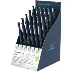 Тънкописец Pictus дисплей черни по 5 от 0.05 0.1 0.2 0.3 0.4 и 0.5 Schneider кут 30