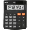 Калкулатор 12 разр. 131x104x21 устойчив компактен черен DesQ бр 1
