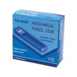 Графити мини 0.5 мм HB 12 бр. Spree каш 5760
