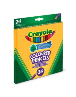 Alternative view of Моливи 24 цв., кръгли, Crayola