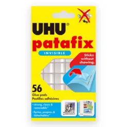 Лепяща гума патафикс прозрачни 56 бр. Uhu бр 1