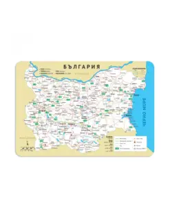 Alternative view of Подложка за бюро PP, България, 43х29 см, Spree, каш 192