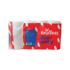 Тоалетна хартия двупластна марка А 17.5 м Endless стек 8