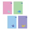 Тетрадка A5 мат/UV Soft touch Origami 60+2 л.ред 70 г/м2 Spree_ бр 1