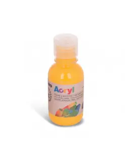 Alternative view of Акрилна боя Medium Yellow, 125 мл, бутилка, Primo H&P, каш 6