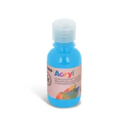 Акрилна боя Cyan Blue 125 мл бутилка Primo H&P бр 1