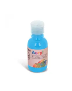 Alternative view of Акрилна боя Cyan Blue, 125 мл, бутилка, Primo H&P, каш 6