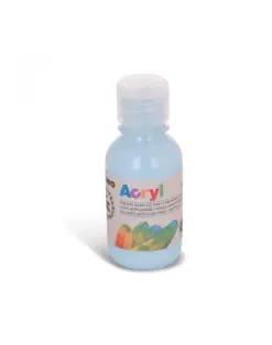 Alternative view of Акрилна боя Light Sky Blue, 125 мл, бутилка, Primo H&P, каш 6
