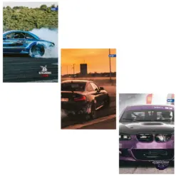 Тетрадка А4 мат/UV Racer 40+2 л.ред 70 г/м2 Spree_ бр 1