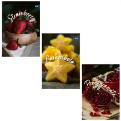 Тетрадка А4 мат/UV Fruits 40+2 л.ред 70 г/м2 Spree_ бр 1