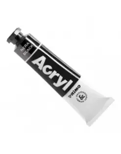Alternative view of Акрилна боя Black 18 мл, в алумин.тубичка, Primo H&P