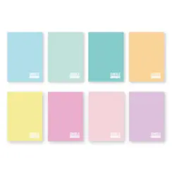 Тетрадка А4 мат лам. 40+2 л.ред Single Colour Pastel Spree_ бр 1