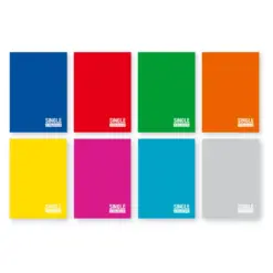 Тетрадка А5 гланц лам. 60+2 л.ред Single Colour Spree_ бр 1