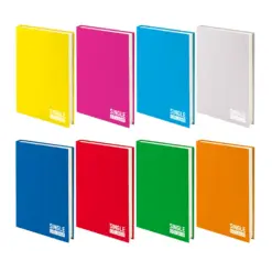 Тетрадка А4 тв.корица Single Colour 200 л.ред Spree_ бр 1