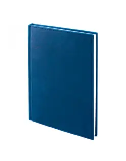 Alternative view of Бележник 14х20 изк.кожа син, 120 л., шит, Spree, каш 50