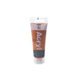 Акрилна боя металикова Copper 75 мл в пластм.тубички Primo H&P бр 1