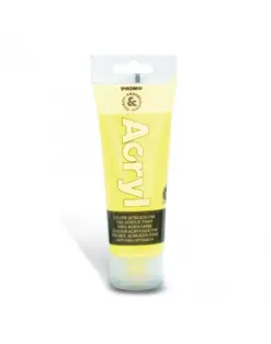 Alternative view of Акрилна боя Fluo Yellow 75 мл, в пластм.тубички, Primo H&P