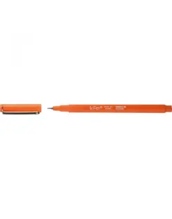 Alternative view of Тънкописец Le Pen, 0.5 мм, Fluo Orange, Uchida Marvy