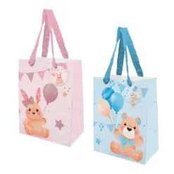 Торбичка подаръчна 26x12x32 см картон 210 г/м2 Baby Spree бр 1