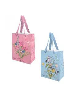 Alternative view of Торбичка подаръчна 18x10x23 см, картон 210 г/м2, Floral, Spree