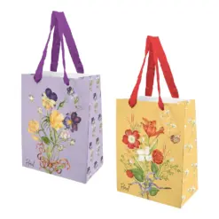 Торбичка подаръчна 26x12x32 см картон 210 г/м2 Floral Spree бр 1