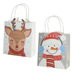 Торбичка подаръчна 26x12x32 см картон 210 г/м2 Christmas Spree бр 1