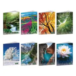 Тетрадка А4 FSC UV Quad Eco 40+2 л.5x5 80 г/м2 Blasetti бр 1