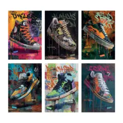 Тетрадка А4 мат/UV Sneakers 40+2 л.ред 80 г/м2 Mar Mar бр 1