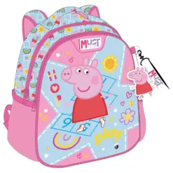 Раница детска с 2 ципа Peppa Pig 31x27x10 Peppa Pig бр 1