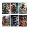 Тетрадка А4 мат/UV Teddy Bear 40 л.ред 80 г/м2 Mar Mar бр 1