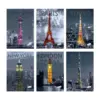 Тетрадка А4 гланц/UV City Atraction 40 л.ред 80 г/м2 Mar Mar бр 1