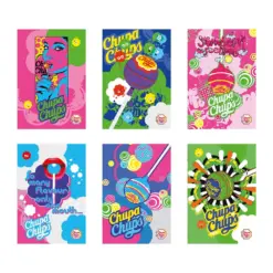 Тетрадка А4 мат/3D UV Chupa chups 40 л.ред 80 г/м2 Mar Mar бр 1