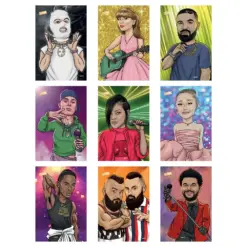 Тетрадка А4 мат/UV Pop Icons 40 л.ред 80 г/м2 Mar Mar бр 1