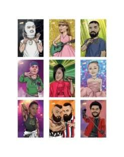 Alternative view от Тетрадка А4 мат/UV Pop Icons, 40 л.ред 80 г/м2, Mar Mar