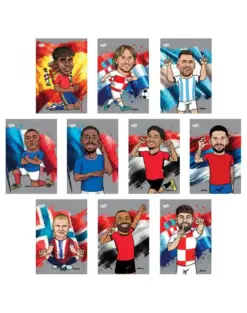 Alternative view от Тетрадка А4 мат/UV Football Icons, 40 л.ред 80 г/м2, Mar Mar