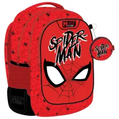 Раница с 3 ципа Spiderman Web 43x32x18 Spider-Man бр 1