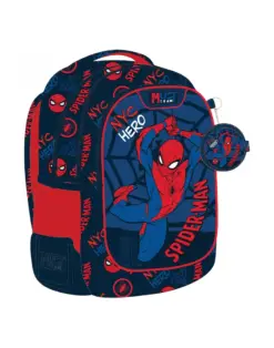 Alternative view от Раница с 3 ципа Spiderman NYC Heroes, 43x32x18, Spider-Man