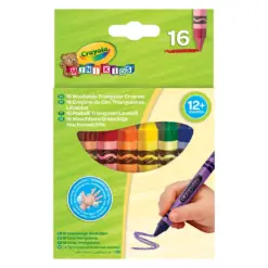 Пастел восъчен 16 цв. триъгълен Mini Kids Crayola бр 1