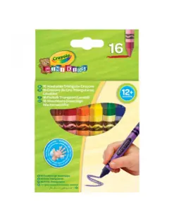 Alternative view от Пастел восъчен 16 цв. триъгълен, Mini Kids, Crayola