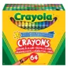 Пастел восъчен + острилка 64 цвята Crayola бр 1