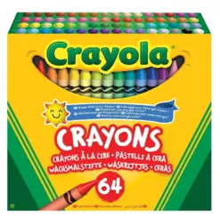 Пастел восъчен + острилка 64 цвята Crayola бр 1